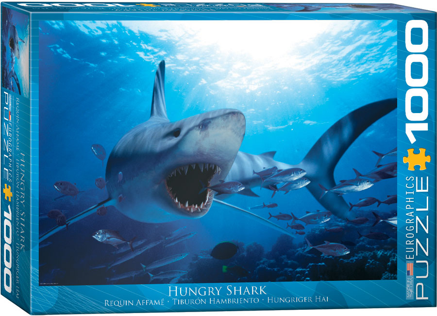 Puzzle: Animal Life Photography - Hungry Shark - for just $19.99! 