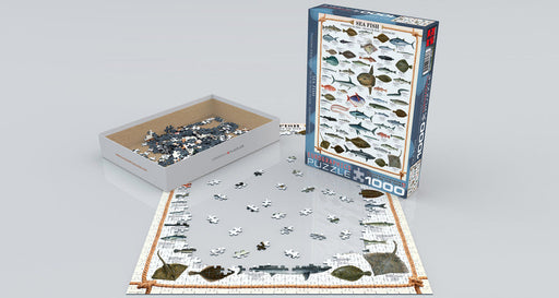 Puzzle: Animal Charts - Sea Fish - for just $19.99! 