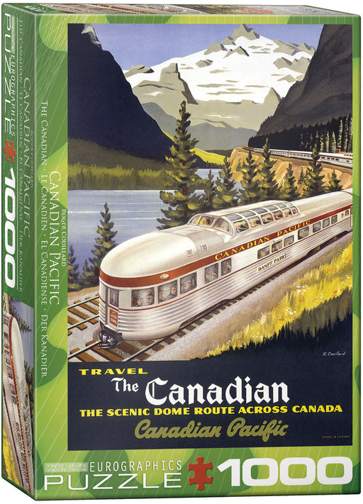 Puzzle: Canadian Vintage Art - The Canadian by Roger Cuillard - for just $19.99! 
