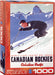 Puzzle: Canadian Vintage Art - Banff Lake Louise Ski Areas - for just $19.99! 