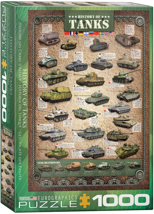 Puzzle: Sea & Land Transportation - History of Tanks - for just $19.99! 