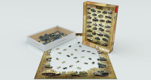 Puzzle: Sea & Land Transportation - World War II Tanks - for just $19.99! 