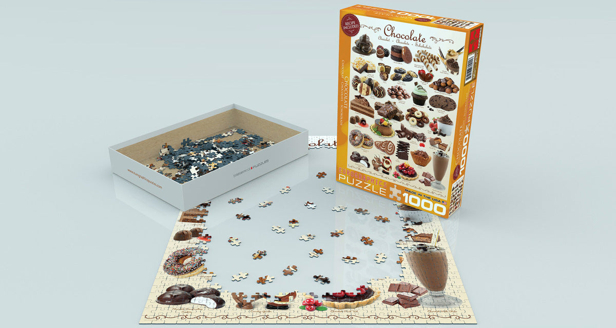 Puzzle: Delicious Puzzles - Chocolate - for just $19.99! 