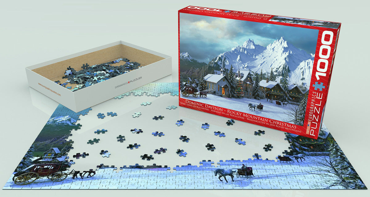 Puzzle: Christmas - Seasonal - Rocky Mountain Christmas by Dominic Davison - for just $19.99! 
