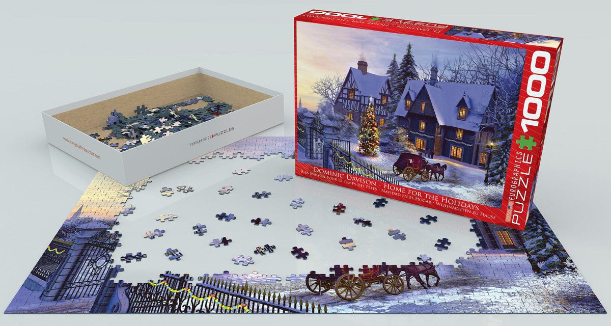Puzzle: Christmas - Seasonal -  Home for the Holidays by Dominic Davison - for just $19.99! 