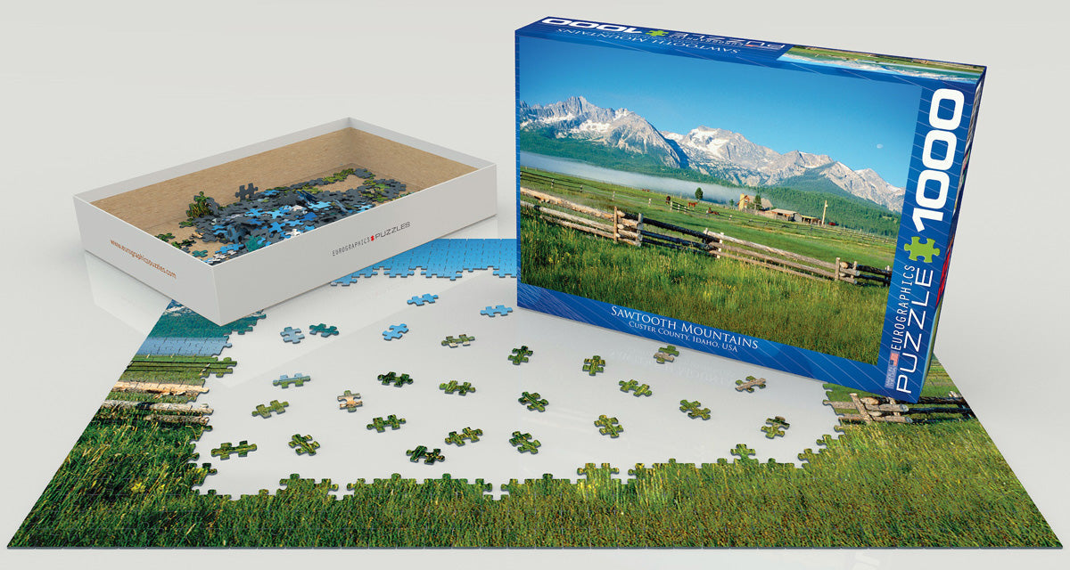 Puzzle: Scenic Photography - Sawtooth Mountains Idaho - for just $19.99! 