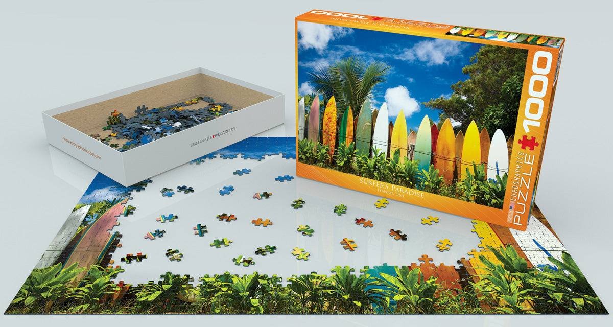 Puzzle: Scenic Photography - Surfer's Paradise Hawaii - for just $19.99! 