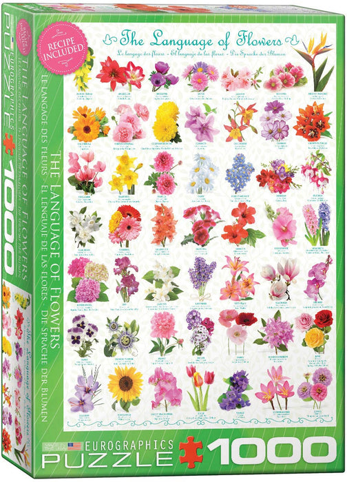Puzzle: Garden - The Language of Flowers - for just $19.99! 