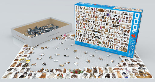Puzzle: Animal Charts - The World of Dogs - for just $19.99! 