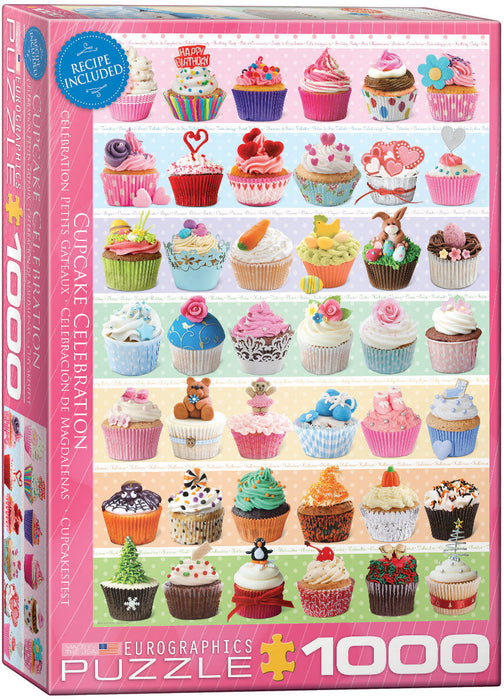 Puzzle: Delicious Puzzles - Cupcake Celebration (Small box) - for just $19.99! 