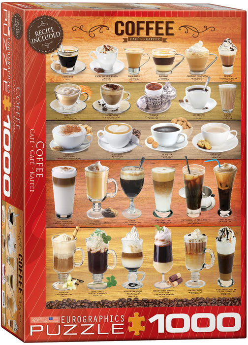 Puzzle: Delicious Puzzles - Coffee - for just $19.99! 