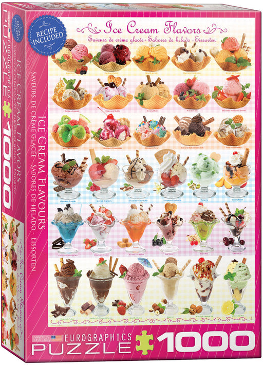 Puzzle: Delicious Puzzles - Ice Cream Flavours - for just $19.99! 