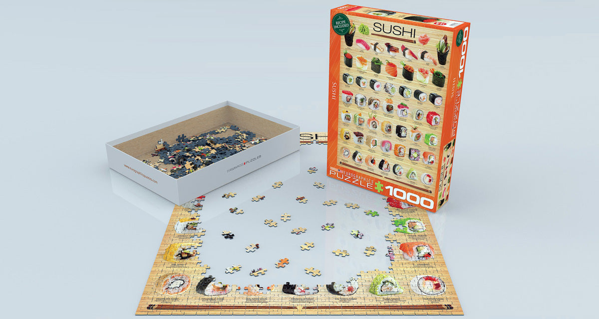 Puzzle: Delicious Puzzles - Sushi - for just $19.99! 