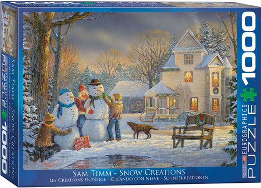 Puzzle: Artist Series - Snow Creations by Sam Timm - for just $19.99! 