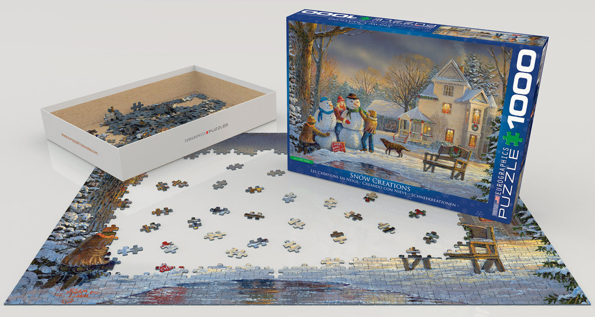 Puzzle: Artist Series - Snow Creations by Sam Timm - for just $19.99! 