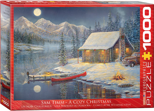 Puzzle: Artist Series - A Cozy Christmas by Sam Timm - for just $19.99! 