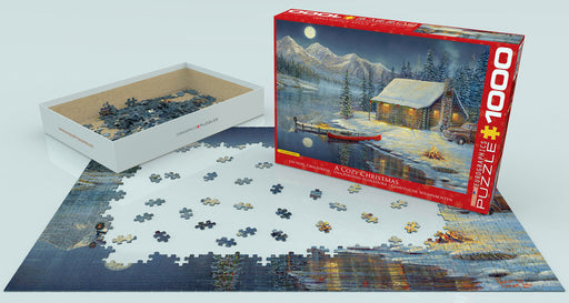 Puzzle: Artist Series - A Cozy Christmas by Sam Timm - for just $19.99! 