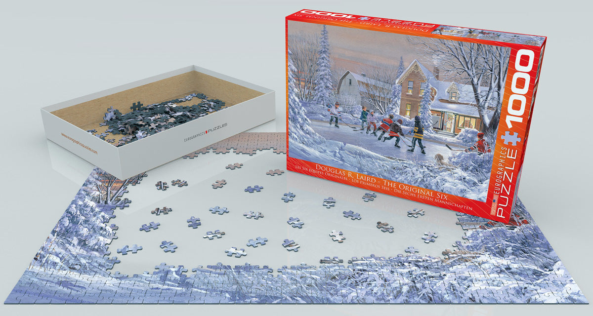 Puzzle: Artist Series - The Original Six by Douglas R Laird - for just $19.99! 