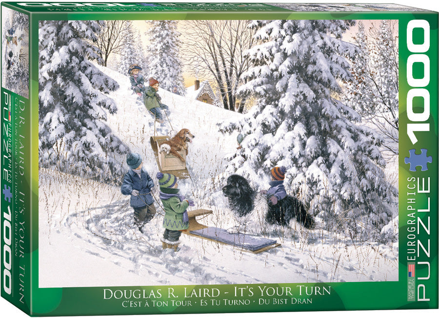 Puzzle: Artist Series - It's Your Turn by Douglas R Laird - for just $19.99! 