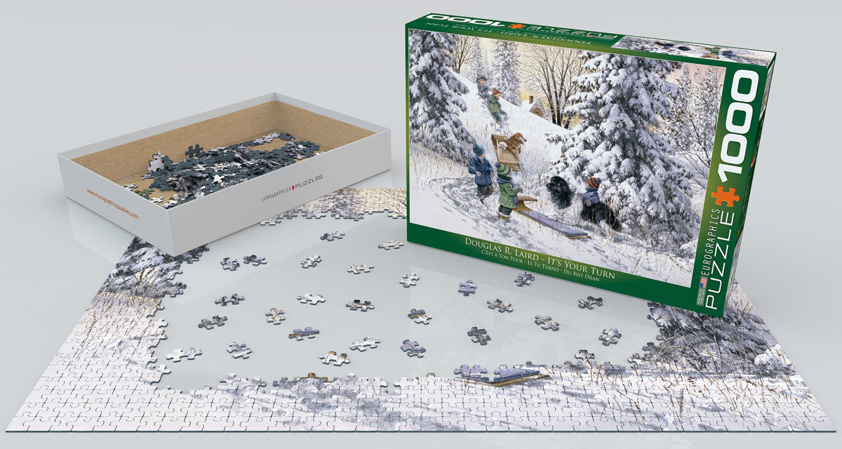 Puzzle: Artist Series - It's Your Turn by Douglas R Laird - for just $19.99! 