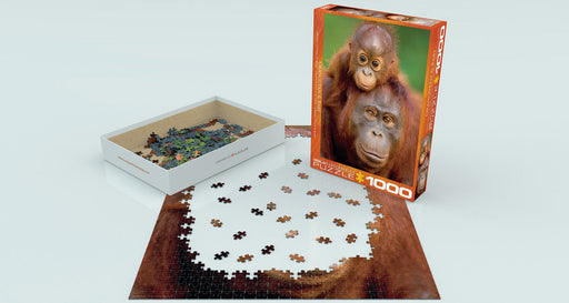 Puzzle: Animal Life Photography - Orangutan & Baby - for just $19.99! 