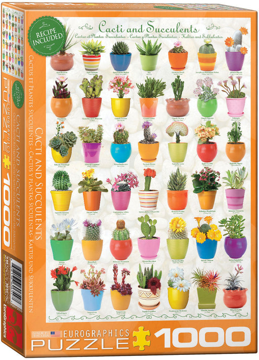 Puzzle: Garden - Cacti & Succulents - for just $19.99! 