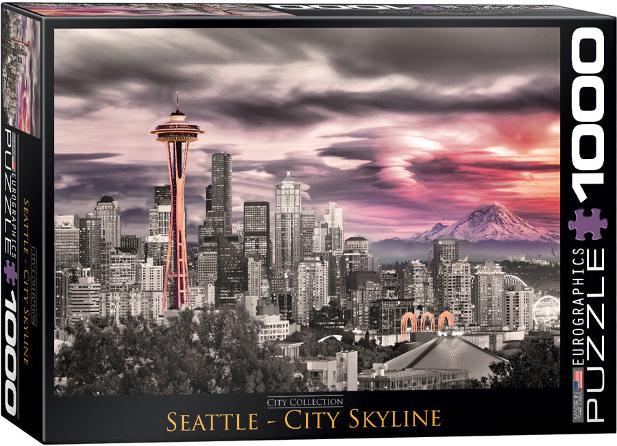 Puzzle: City Collection - Seattle City Skyline - for just $19.99! 