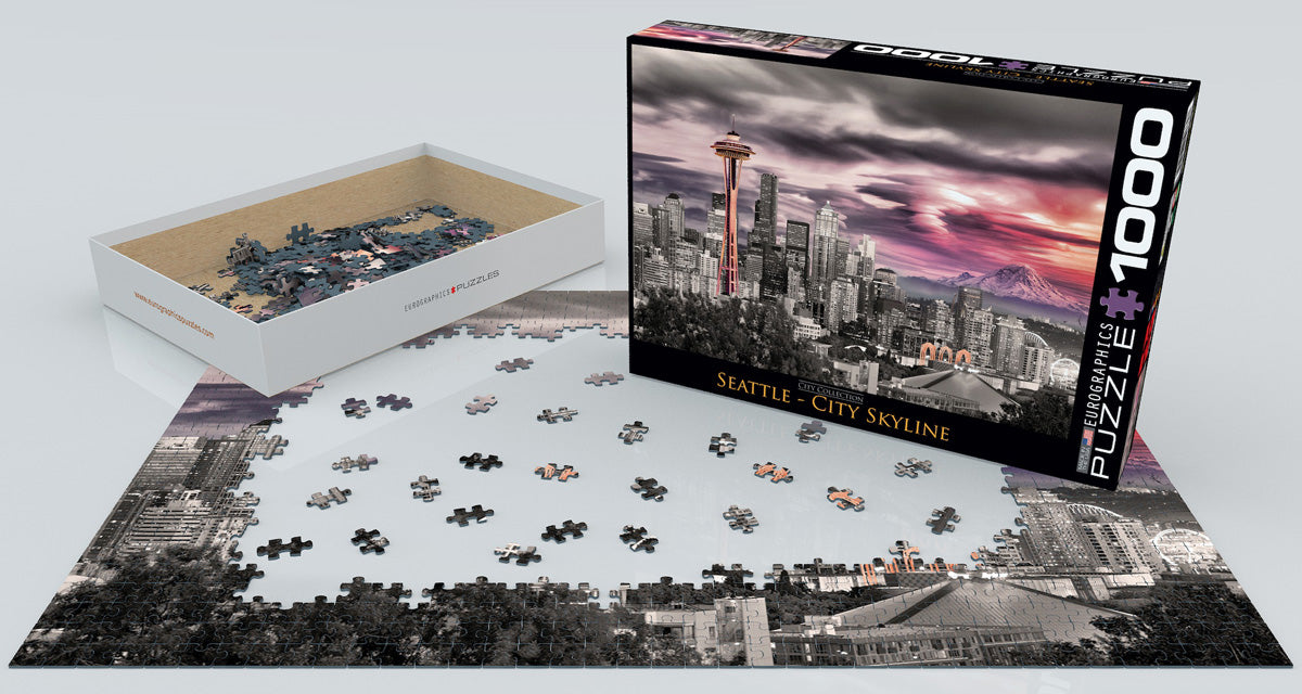 Puzzle: City Collection - Seattle City Skyline - for just $19.99! 