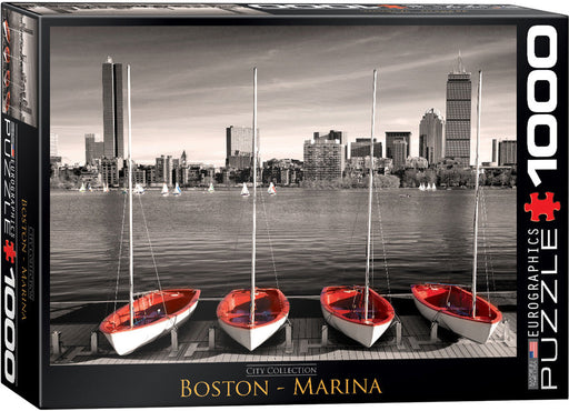 Puzzle: City Collection - Boston Marina - for just $19.99! 