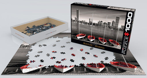 Puzzle: City Collection - Boston Marina - for just $19.99! 