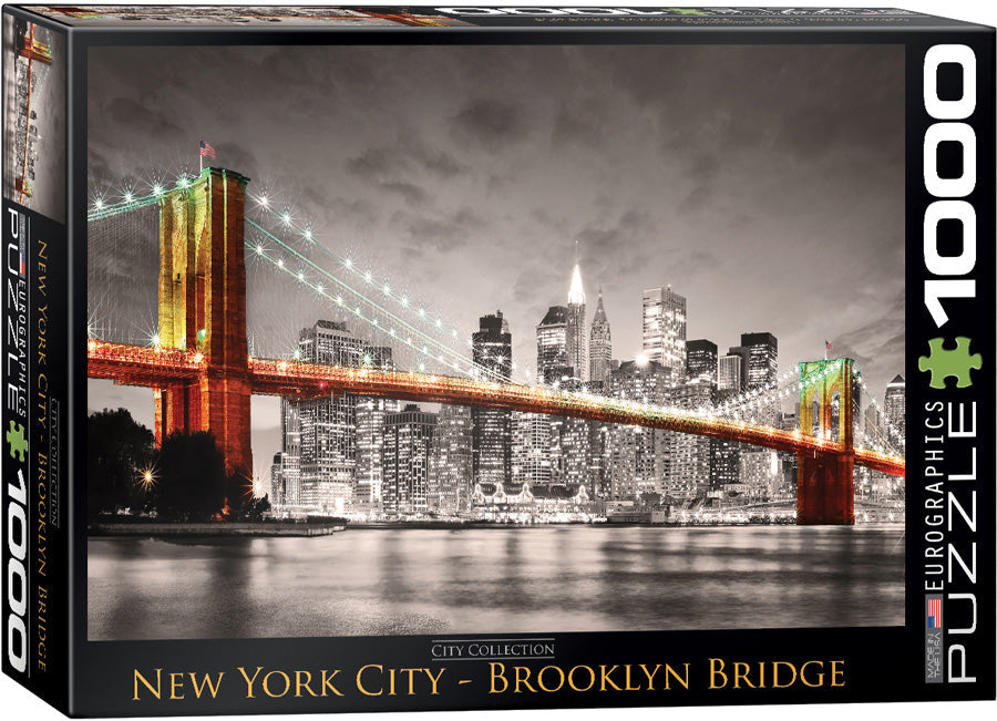 Puzzle: City Collection - New York City Brooklyn Bridge - for just $19.99! 