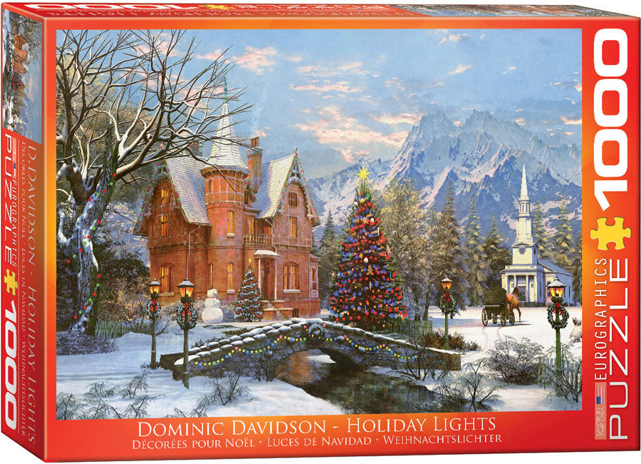 Puzzle: Christmas - Seasonal - Holiday Lights by Dominic Davison - for just $19.99! 