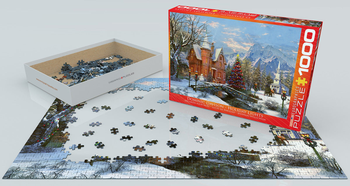 Puzzle: Christmas - Seasonal - Holiday Lights by Dominic Davison - for just $19.99! 