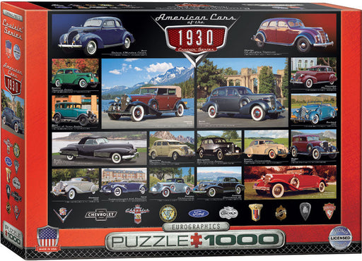 Puzzle: The Cruisin' Series - American Cars of the 1930s - for just $19.99! 