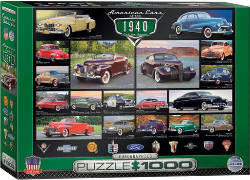 Puzzle: The Cruisin' Series - American Cars of the 1940s - for just $19.99! 