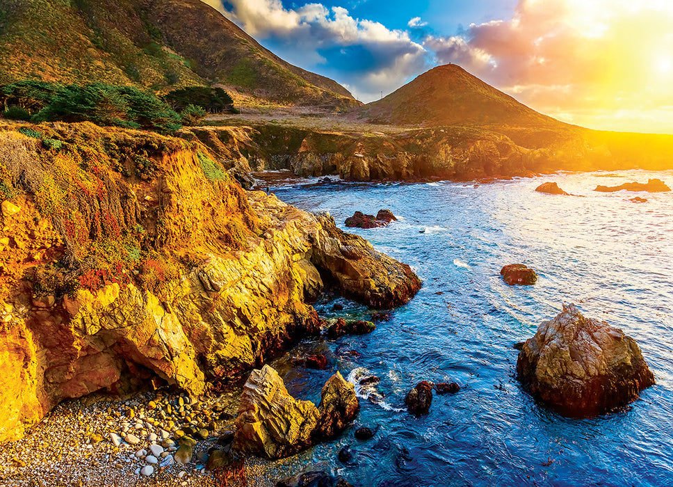 Puzzle: HDR Photography - Sunset on the Pacific Coast - for just $19.99! 
