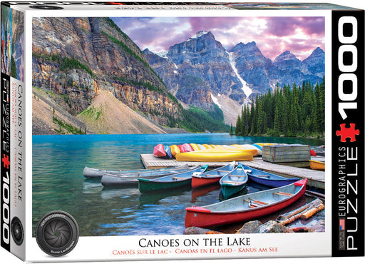 Puzzle: HDR Photography - Canoes on the Lake - for just $19.99! 
