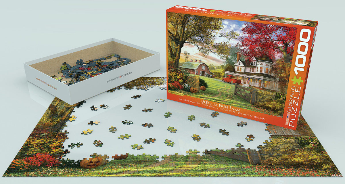 Puzzle: Artist Series - Old Pumpkin Farm by Dominic Davison - for just $19.99! 