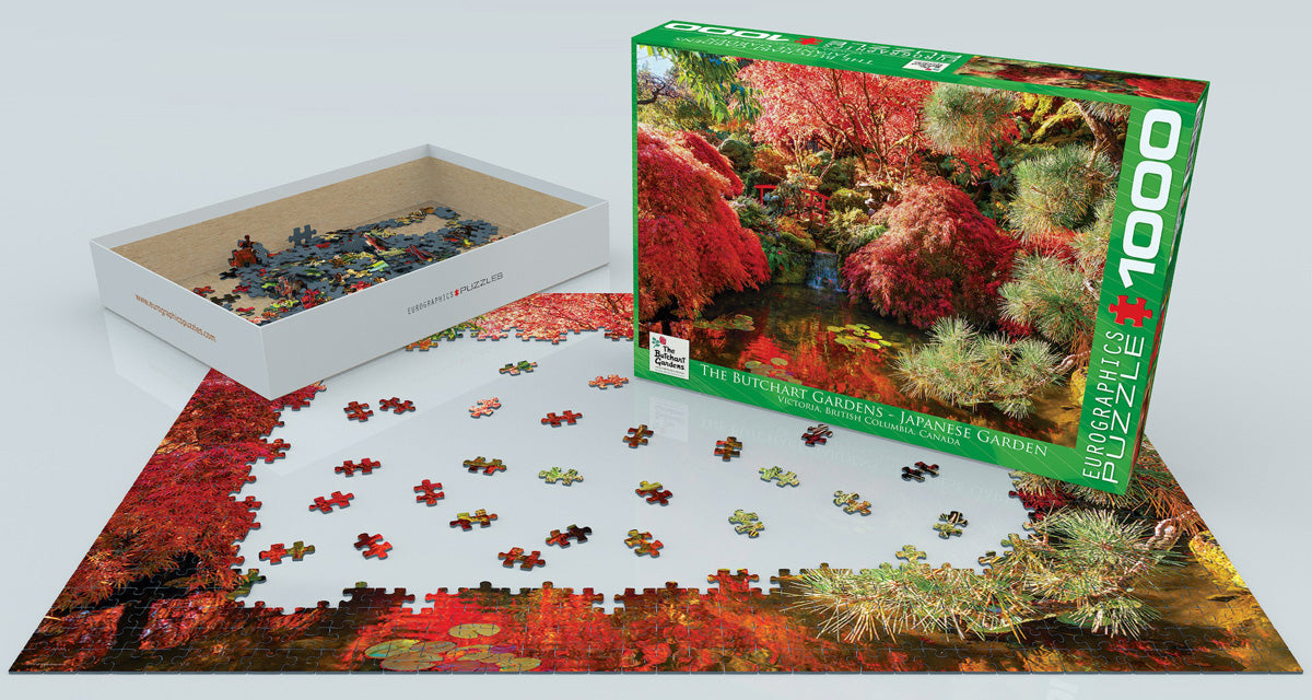 Puzzle: Scenic Photography - The Butchart Gardens Japanese Garden - for just $19.99! 