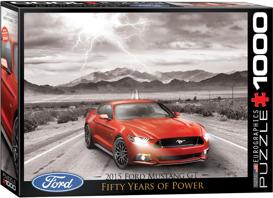 Puzzle: American Car Classics - 2015 Ford Mustang GT Fifty Years of Power - for just $19.99! 