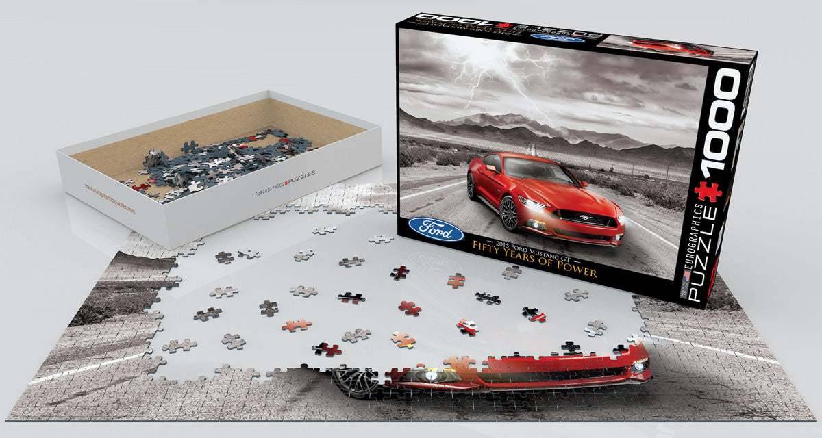 Puzzle: American Car Classics - 2015 Ford Mustang GT Fifty Years of Power - for just $19.99! 
