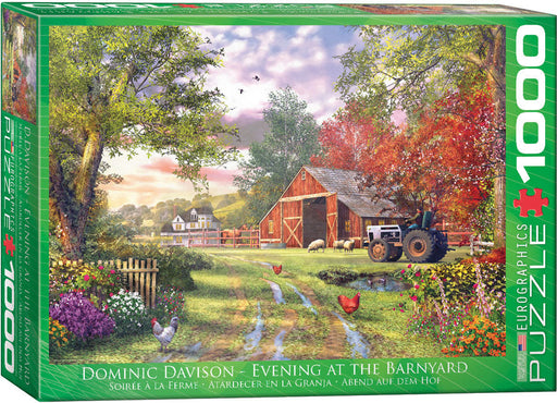 Puzzle: Artist Series - Evening at the Barnyard by Dominic Davison - for just $19.99! 