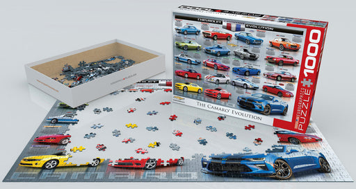 Puzzle: Automotive Evolution Charts - Chevrolet The Camaro Evolution - for just $19.99! 