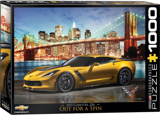 Puzzle: American Car Classics - 2015 Corvette Z06 Out for a Spin - for just $19.99! 