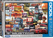 Puzzle: Vintage Car Art - Ford Mustang Advertising Collection - for just $19.99! 