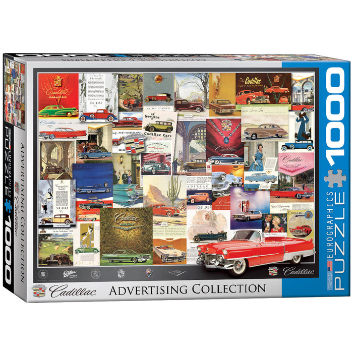 Puzzle: Vintage Car Art - Cadillac Advertising Collection - for just $19.99! 