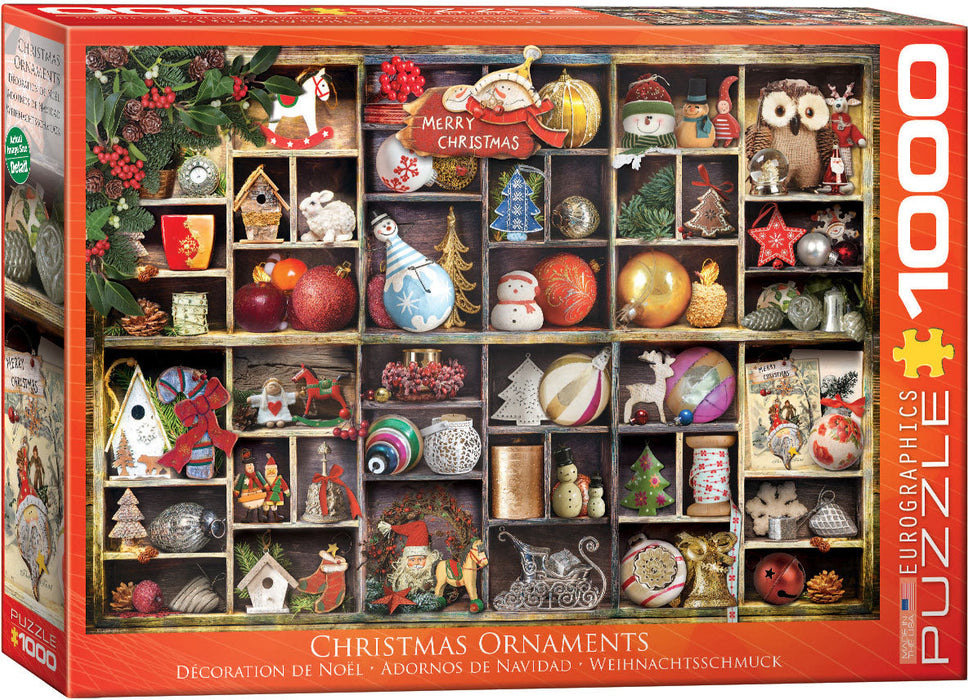 Puzzle: Christmas - Seasonal - Christmas Ornaments - for just $19.99! 