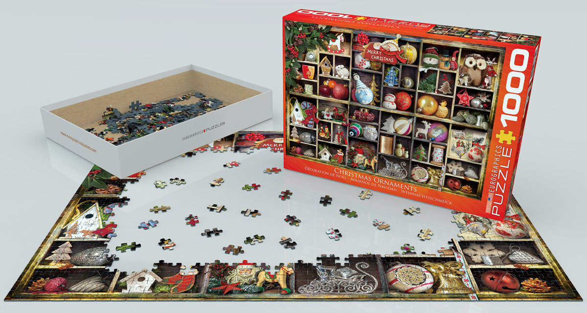 Puzzle: Christmas - Seasonal - Christmas Ornaments - for just $19.99! 