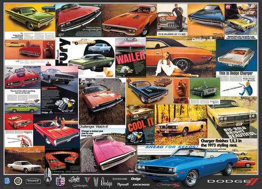 Puzzle: Vintage Car Art - Dodge Advertising Collection - for just $19.99! 