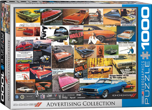 Puzzle: Vintage Car Art - Dodge Advertising Collection - for just $19.99! 